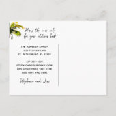 ニューアドレス ウォーターフロント パームツリー 引越 案内ポストカード (裏面)