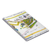 ニューアムスターダムの地図1661年 ノートブック (右側)