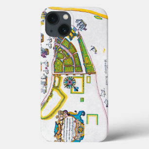 ニューアムステルダムの地図, 1661 iPhone 13ケース