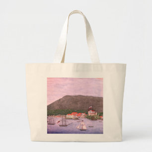 ニューアルチャンゲル，ロシア(シトカ絵画) ラージトートバッグ