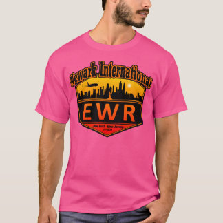 ニューアーク国際的空港符号 Tシャツ