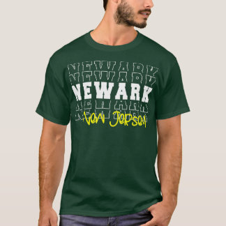 ニューアーク市ニュージャージー州ニューアークNJ Tシャツ