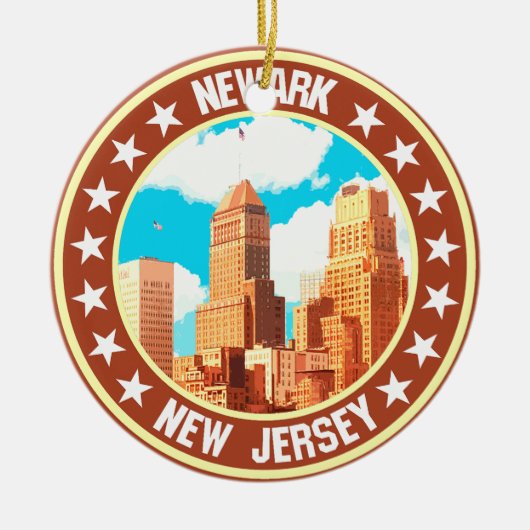 ニューアーク セラミックオーナメント (正面)