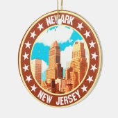 ニューアーク セラミックオーナメント (左)