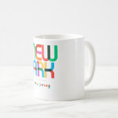 ニューアーク・ニュージャージー中世紀半ポップ・アートのばアート、 コーヒーマグカップ (正面右)