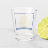 ニューアーク（ニュージャージー州）市旗 ショットグラス (裏面)