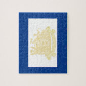 ニューアーク（ニュージャージー州）市旗 ジグソーパズル (縦)