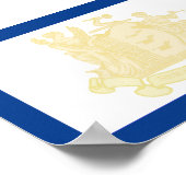 ニューアーク（ニュージャージー州）市旗 ポスター (角)