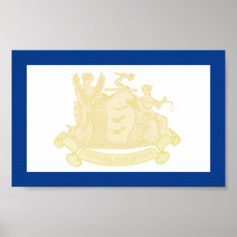 ニューアーク(ニュージャージー州)市旗 ポスター