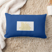 ニューアーク（ニュージャージー州）市旗 ランバークッション (ブランケット)