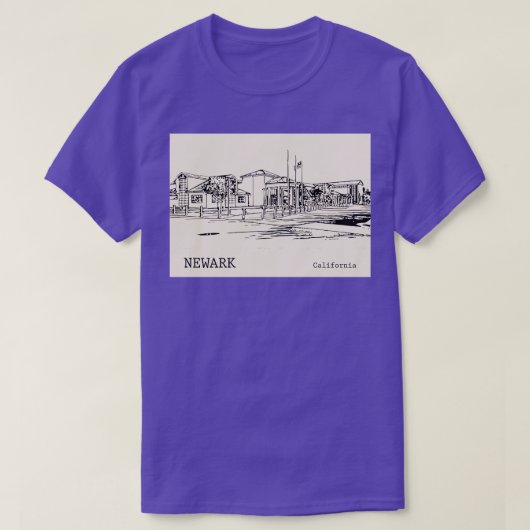 ニューアークCalifornia Tシャツ1 Tシャツ (デザイン正面)