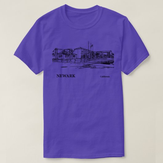 ニューアークCalifornia Tシャツ3 Tシャツ (デザイン正面)