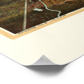 ニューアークNJパノラママップ – 1916 ポスター (角)