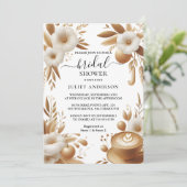 ニューイタリアンコーヒー ソレント カジュアル ブライダルシャワー 招待状 (スタンド正面)