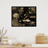 ニューイタリアンヨーク市の時計職人1912 ポスター (キッチン)