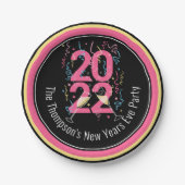 ニューイブパーティーシャンパン2022 ペーパープレート (正面)