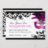 ニューイブ仮装招待状 招待状 (正面/裏面)