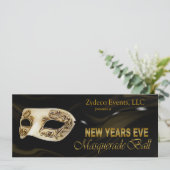 ニューイブ仮装舞踏会パーティの招待状 招待状 (スタンド正面)