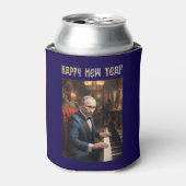 ニューイヤーおもしろいウラジミール・プロシアのタン 缶クーラー (缶正面)