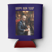 ニューイヤーおもしろいウラジミール・プロシアのタン 缶クーラー (正面)