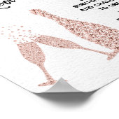 ニューイヤーと誕生日のモチベーションアップメッセージ ポスター (角)