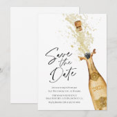 ニューイヤーの日程を保存しよう！ 招待状 (正面/裏面)