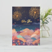 ニューイヤーの華やかな祭典: 輝く風船 シーズンカード (スタンド正面)