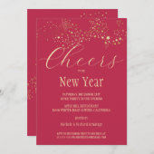 ニューイヤーの金星射撃招待状 招待状 (正面/裏面)