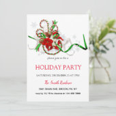 ニューイヤーの飾り ロリポップ, クリスマスの星 ご招待 招待状 (スタンド正面)