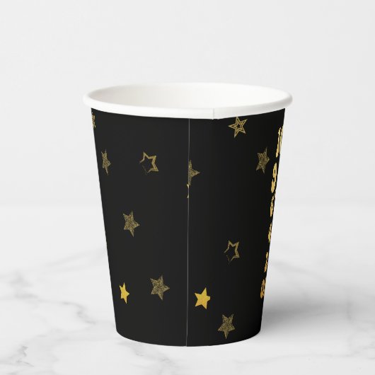 ニューイヤーイブカウントダウンファースト誕生日 紙コップ (右)