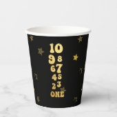 ニューイヤーイブカウントダウンファースト誕生日 紙コップ (正面)