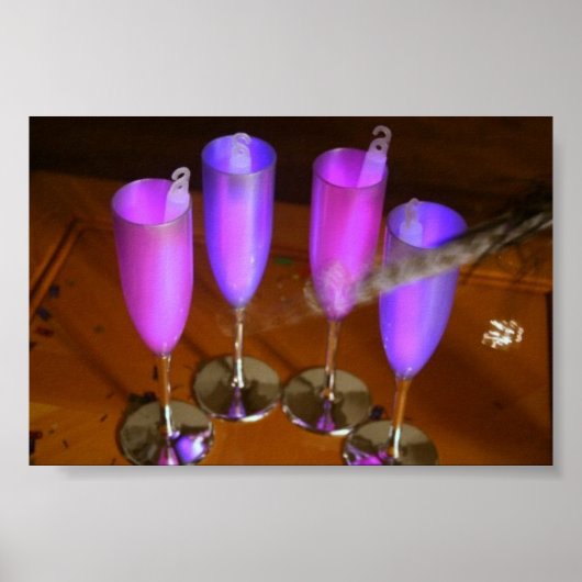 ニューイヤーイブキャンバス ポスター (正面)