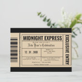 ニューイヤーイブチケット招待状パーティー 招待状 (スタンド正面)