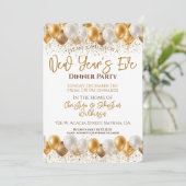 ニューイヤーイブディナーパーティー 招待状 (スタンド正面)