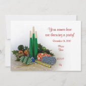 ニューイヤーイブパーティの招待状 招待状 (裏面)