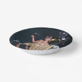 ニューイヤーイブパーティーの女の子のシークンドレス ペーパーボウル (傾斜あり)