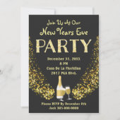 ニューイヤーイブパーティー 招待状 (正面)