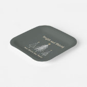 ニューイヤーイブブブライトアンドホリデー輝くパーティー ペーパープレート (傾斜あり)