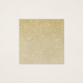 ニューイヤーイブ結婚式招待状名プレートカード (裏面)