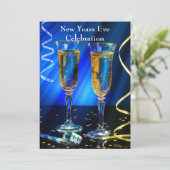 ニューイヤーエブシャンパントースト 招待状 (スタンド正面)