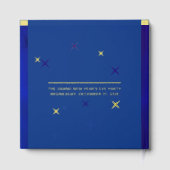 ニューイヤーエブホリデーパーティー ゲストブック (裏面)