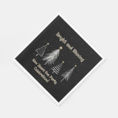 ニューイヤーエブホリデーパーティー スタンダードランチョンナプキン (角)