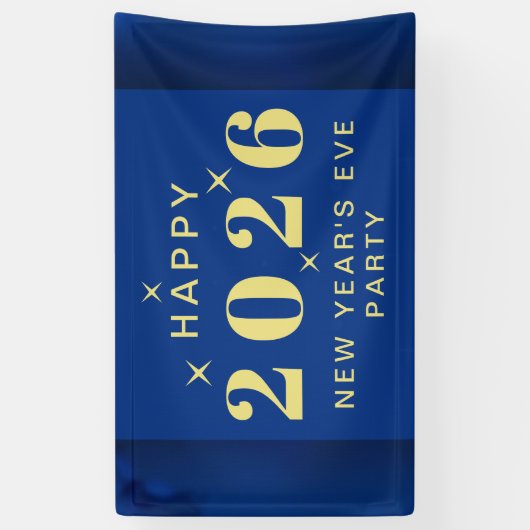 ニューイヤーエブホリデーパーティー 横断幕 (縦)