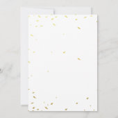 ニューイヤーズイブパーティー招待状カウントダウン 招待状 (裏面)