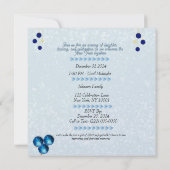 ニューイヤーズイブパーティ招待状 招待状 (裏面)