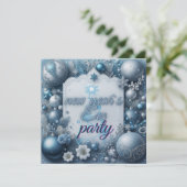 ニューイヤーズイブパーティ招待状 招待状 (スタンド正面)