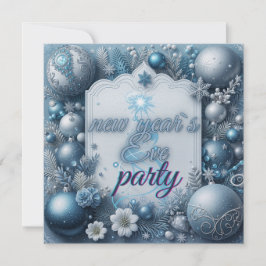 ニューイヤーズイブパーティ招待状 招待状