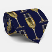 ニューイヤーズイブ セレブレート シャンパンパーティー ネクタイ (ロール)