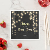 ニューイヤーズイブ　ハング　ライト スタンダードランチョンナプキン (インサイチュ)