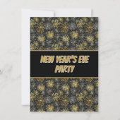 ニューイヤーズイブ フォーマルパーティー招待状 招待状 (正面)